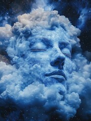 Wall Mural - Man in Cosmos