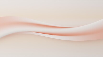 Poster - A pink and white background with a wave