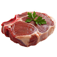 Wall Mural - veal cartoon isolated on white background full depth of field