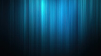 Wall Mural - abstract blue gradient background with vertical lines and light effects