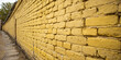 © Venuea Images - Yellow Brick Wall with Rustic Appearance