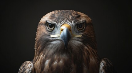 Wall Mural - close-up of a bird's head and beak