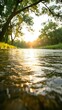© xbzz - Tranquil river sunset natural landscape scenic view peaceful environment nature