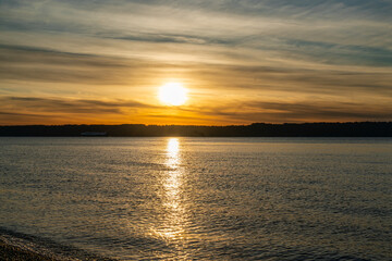 Wall Mural - Seahurst Beach Sunset 10