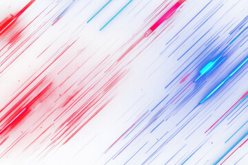 Wall Mural - png neon lines moving rapidly background light space.