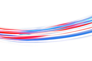 Wall Mural - png dynamic abstract light streaks