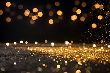 Golden Bokeh Glow.