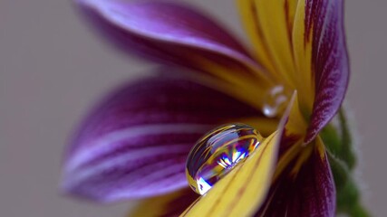 Poster - Vibrant Petal Close-Up