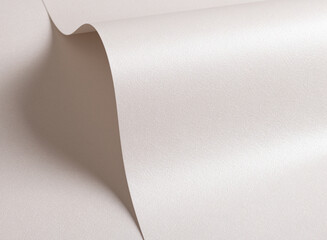 Aufkleber - Ivory, off-white, and beige paper with fine texture and subtle grain. Layered, abstract design with a smooth, pearlescent finish. Glossy, metallic sheen and shimmering gradient effect create a modern,