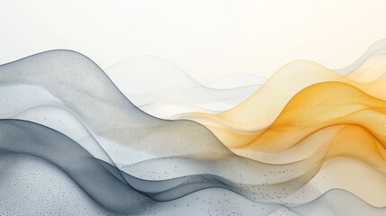 Wall Mural - beautiful flowing layers of fabric with different colors abstractly