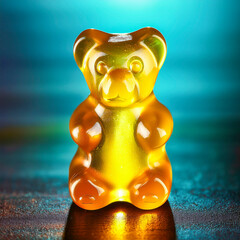 Yellow gummy bear