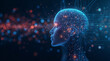 © Ruslan - Abstract futuristic background on the theme of artificial intelligence and technology