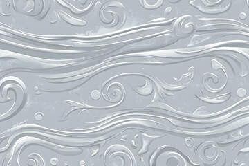 Wall Mural - Abstract Swirling Waves Illustration