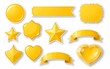 © qonya - Sticker, polygonal star band decoration background image