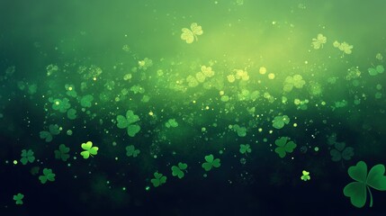 Wall Mural - St. Patrick’s Day theme decoration.