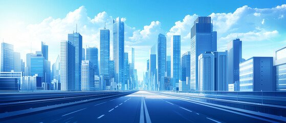 Wall Mural - traffic in the city
