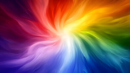 Wall Mural - Colorful rainbow wallpapers with vibrant hues and patterns for digital backgrounds and design projects