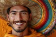 © Sunshine - Cheerful Young Man In A Bright Sombrero
