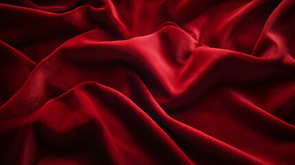 Wall Mural - velvet texture background with soft folds and a luxurious fabric effect