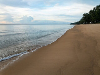 Wall Mural - Amazing beach sea background,Summer vacation sea beach background,Beautiful ocean at Phuket island Thailand