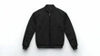 © Edo - Black Bomber Jacket on White Background