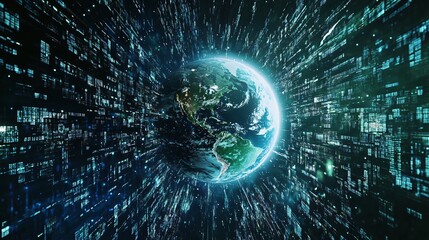 Global Data Stream Earth in the Digital Age