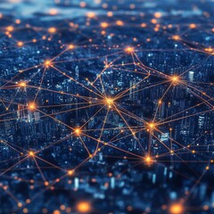 Poster - Connected City: A Futuristic View of Urban Networks and Data Communication