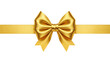 © CreativeMinds - Gold Bow tie isolated on transparent background, bow-tie PNG