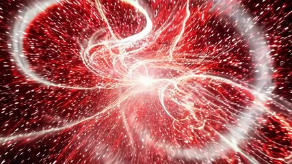 Wall Mural - experience the beauty of a cosmic explosion, showcasing vivid colors and rapid motion. this captivat