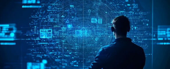 Future Technology Visualization with a Person
