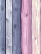 © Chumporn - Vibrant Wooden Planks Background with Multicolored Vintage Distressed Striped and Geometric Patterns