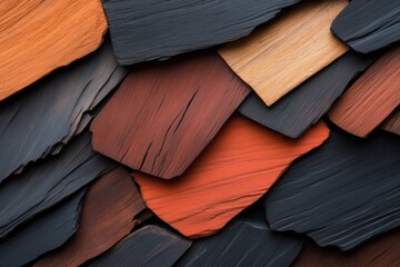Fototapete - Rustic Wood Texture Heart Display Handcrafted Wall Art on Weathered Planks - Sustainable Decor for Eco-friendly Interiors and Authentic Branding Visualizations