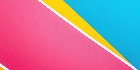 Aufkleber - Vibrant Geometric Artwork Dynamic Color Block Design on Textured Canvas - Modern Art Content and Interior Aesthetic Promotion