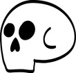 © Fauzy - skull illustration vector