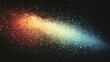© Vladimir - Vivid abstract grunge gradient background with colorful light effects and vintage film glow in dark tones