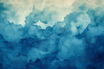 Wall Mural - vintage blue gradient abstract design