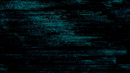 Wall Mural - glitch noise static television vfx. visual video effects stripes background, crt tv screen no signal