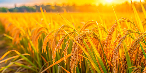 Wall Mural - field of wheat