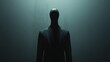 © Tyoma - A man in a suit is standing in a dark room