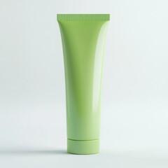 Canvas Print - Green tube cosmetic product mockup