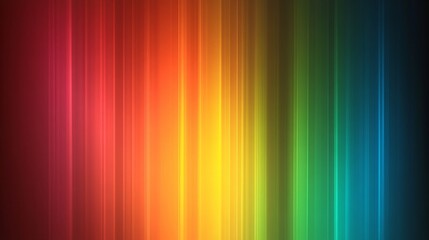 Wall Mural - A sleek glowing neon radial gradient background in bold dynamic hues