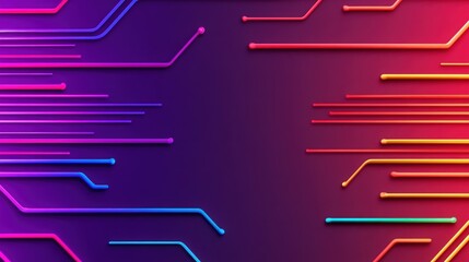 Aufkleber - Vibrant colorful neon background creating an eye-catching and energetic atmosphere