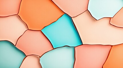 Aufkleber - Colorful wall featuring an array of vibrant colors creating a stunning visual display