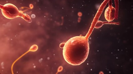Fototapete - Cellular Movement Operation