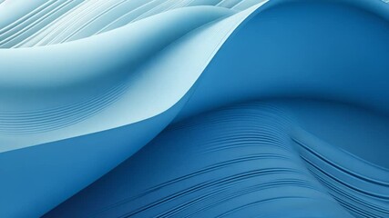 Wall Mural - abstract blue wave background