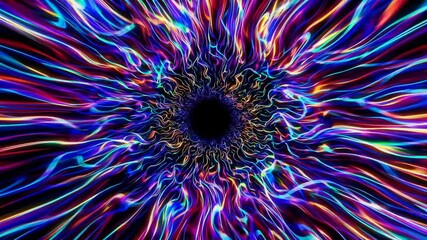 Leinwandbilder - abstract fractal background with a spiral