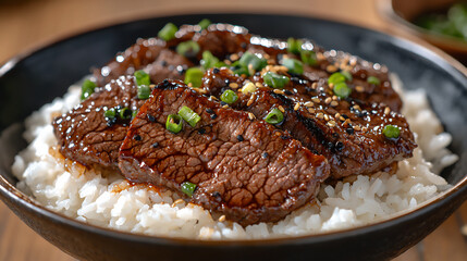 Wall Mural -  beef teriyaki don