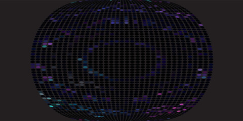 Digital background perfect for tech processes, neural networks