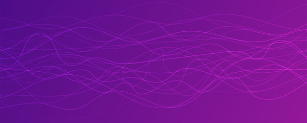 Wall Mural - abstract gradient background with wave beams