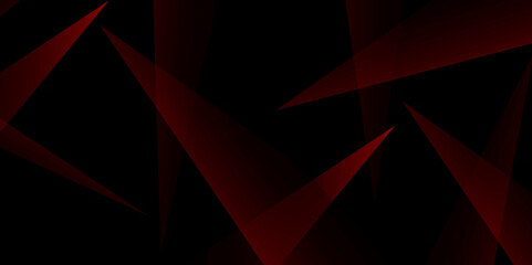 abstract black and red geometric triangle background design for poster, banner, web, shades tringle 